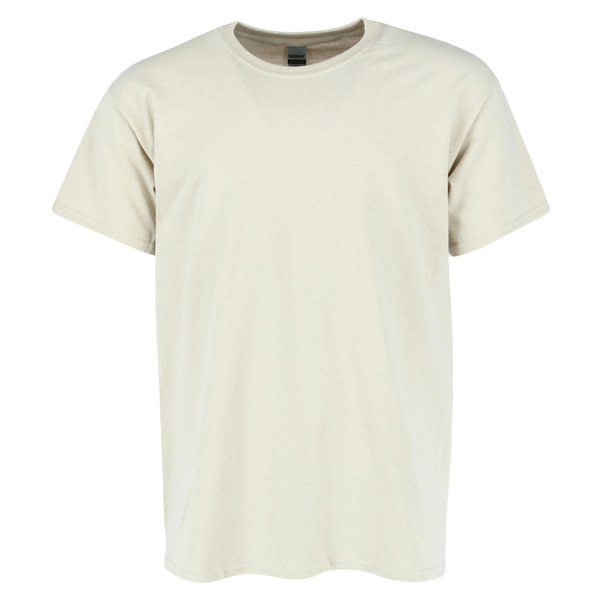 Gildan Men Big and Tall Classic Crew Neck T Shirt - Sand