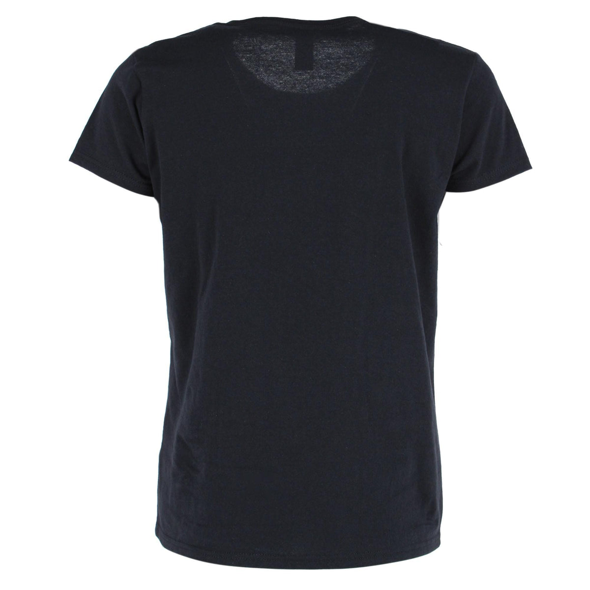 Gildan Women Cotton Crew Neck T Shirt - Black