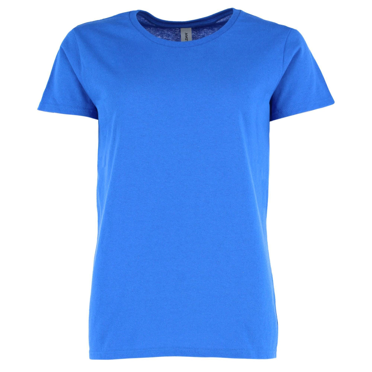 Gildan Women Cotton Crew Neck T Shirt - Royal