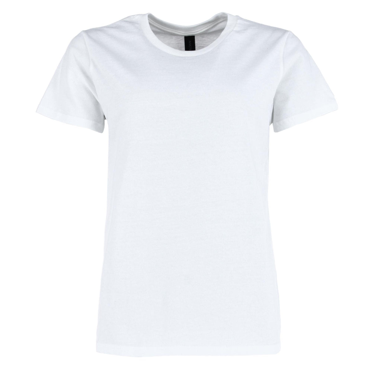 Gildan Women Cotton Crew Neck T Shirt - White