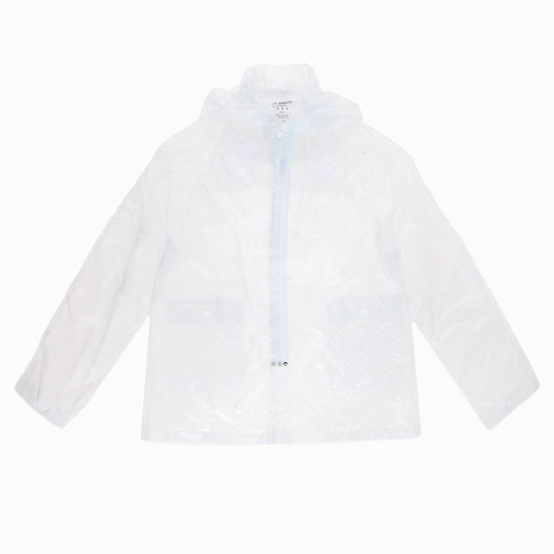 Augusta Youth Clear PVC Reusable Waterproof Rain Jacket - Youth Clear PVC Reusable Waterproof Rain Jacket