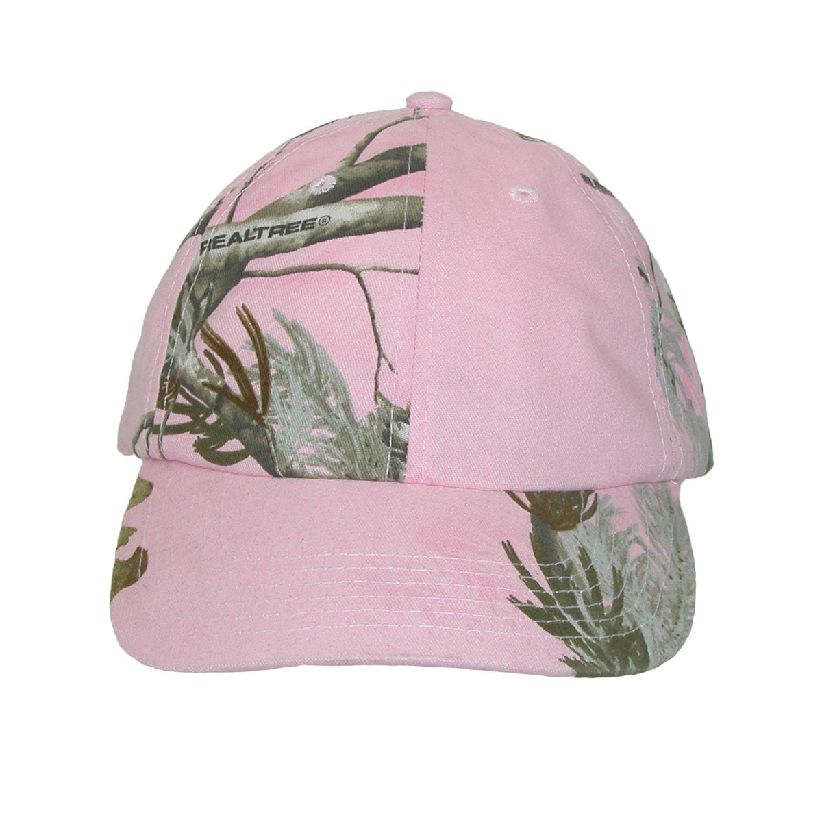 CTM® Women's Kati Treestand Pink Camo Baseball Hat - Women's Kati Treestand Pink Camo Baseball Hat