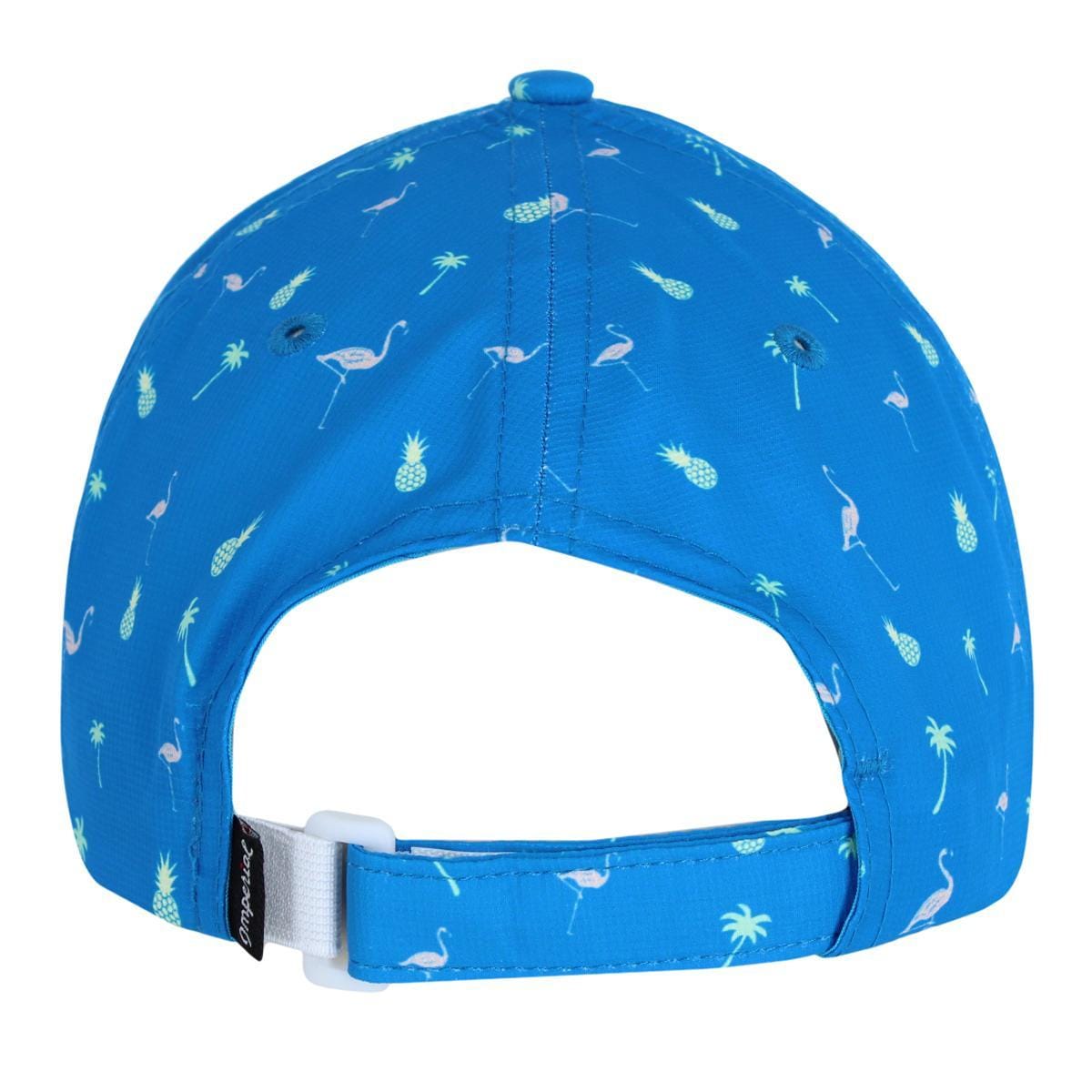 CTM® Men's Alter Ego Tropical Golf Baseball Cap - Blue