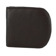 Men's Leather Front Pocket C-Fold Taxi Wallet