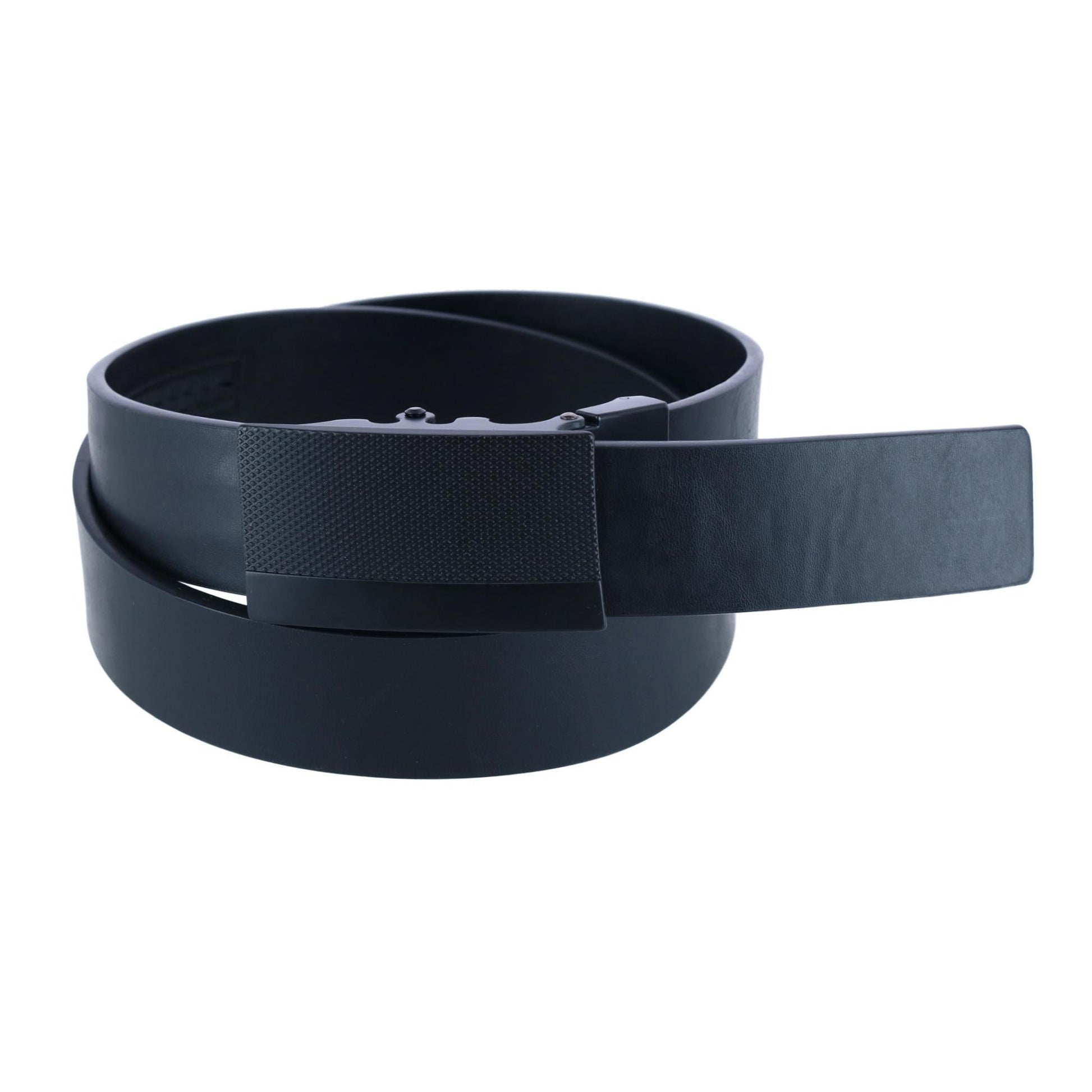 Kenneth Cole Men's Matte Plaque Compression Buckled Belt - Men's Matte Plaque Compression Buckled Belt
