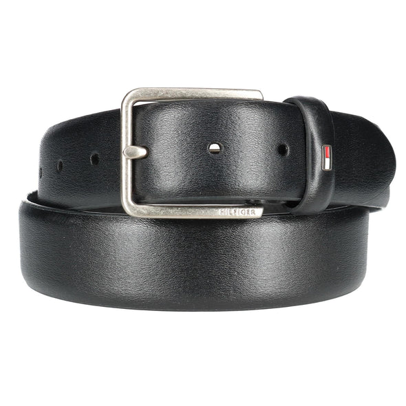 Men's Smooth Feather Edge Leather Belt
