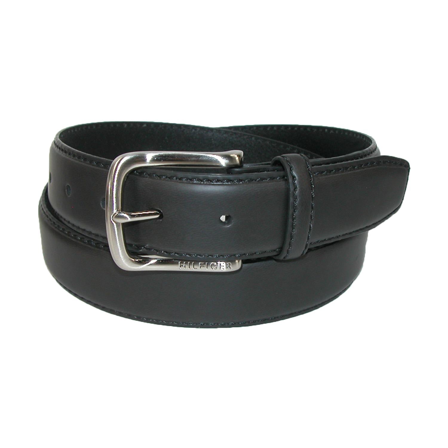 Overtræder jury Papua Ny Guinea Tommy Hilfiger Men's Harness Buckle 35mm Stiched Edge Belt