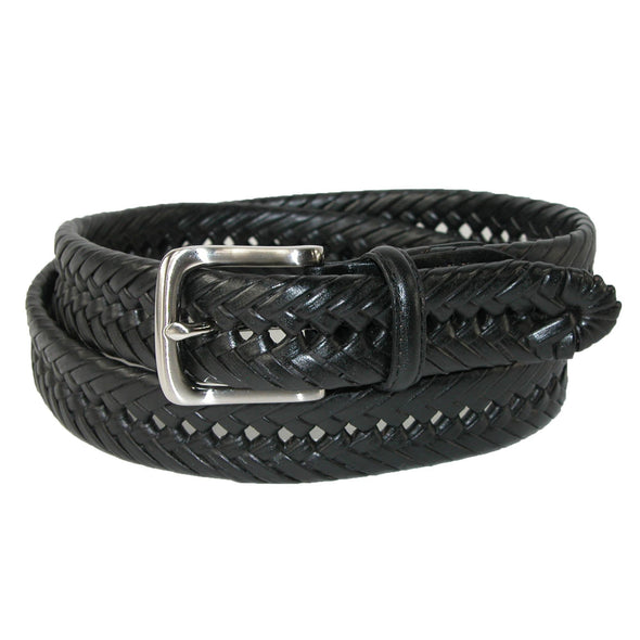 Men's Burnished Handlaced 1 1/4 Inch Belt