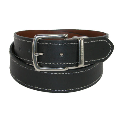 Men's Reversible Belt with Contrast Stitch by Tommy Hilfiger ...
