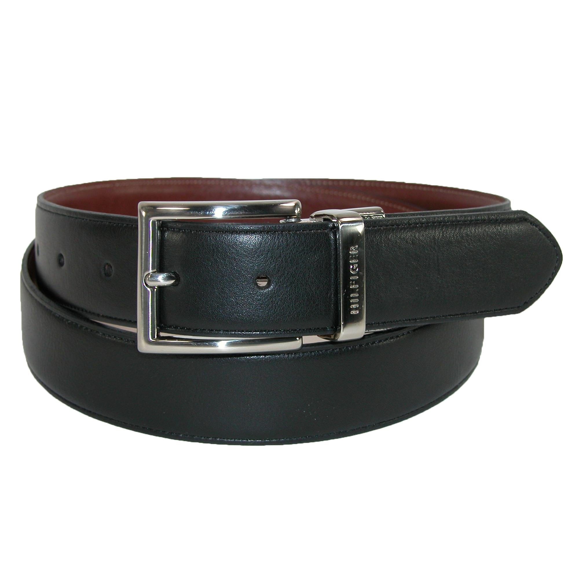 Men's Feather Edge Reversible 32mm Belt by Tommy Hilfiger | Reversible ...