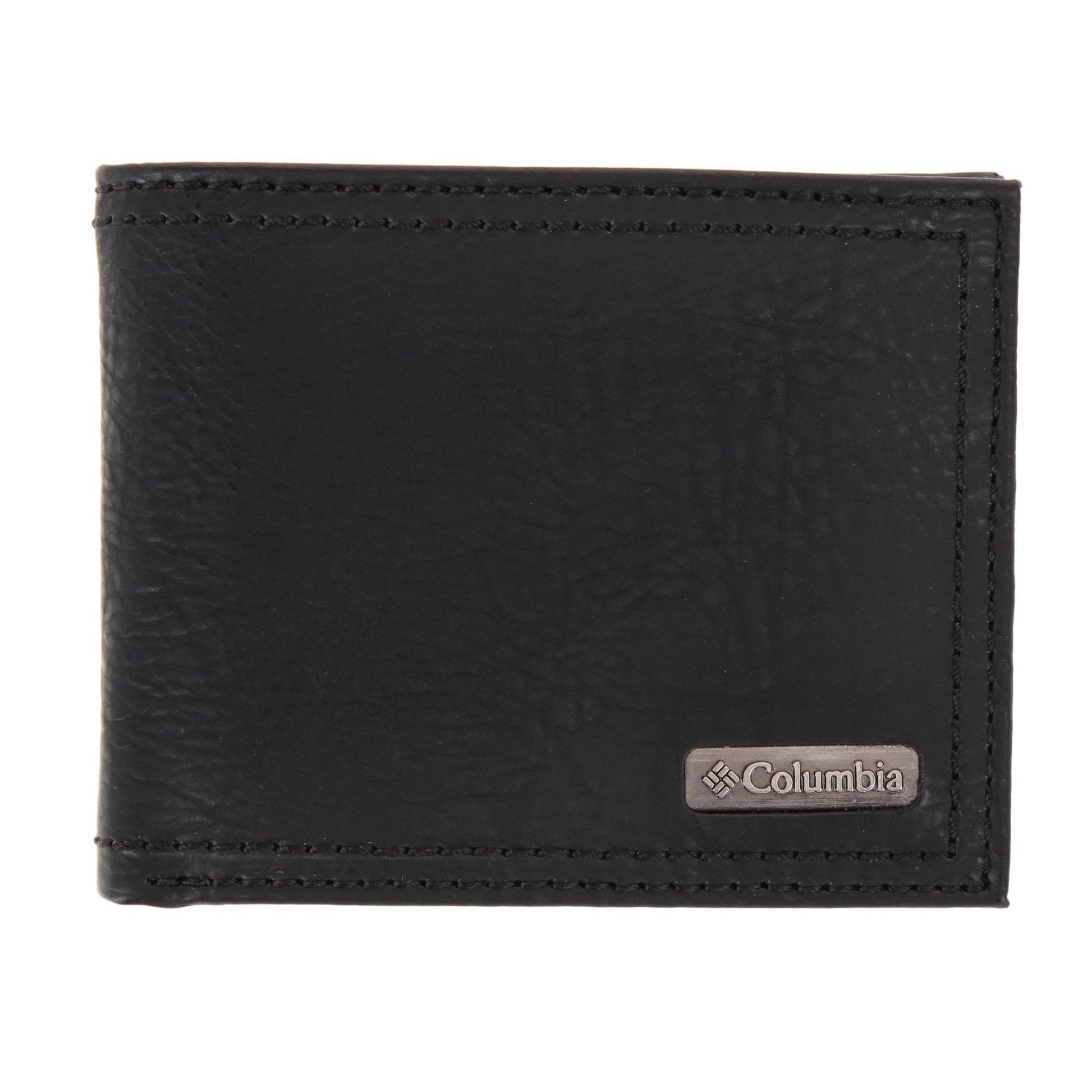Columbia Men's Leather RFID Protected Extra Capacity Slim Bifold Wallet