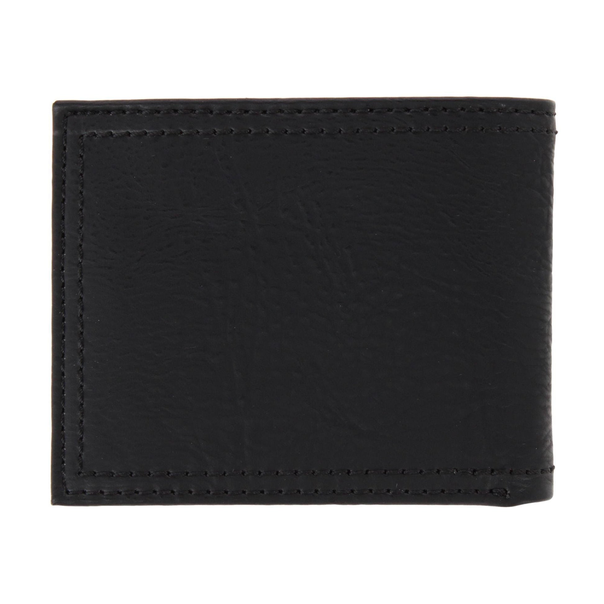 Columbia Men's Leather RFID Protected Extra Capacity Slim Bifold Wallet - Black
