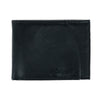 Men's Leather RFID Bifold Wallet with Exterior Pocket