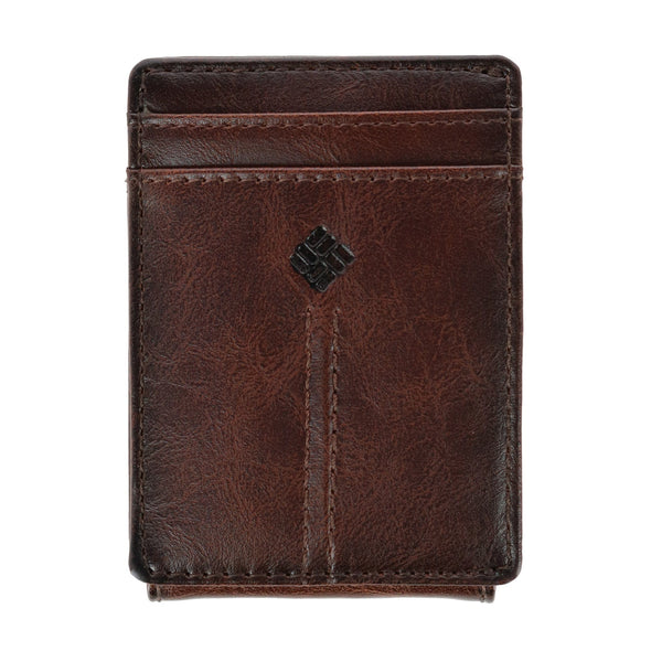 Men's RFID Protected Front Pocket Wallet with Magnetic Money Clip
