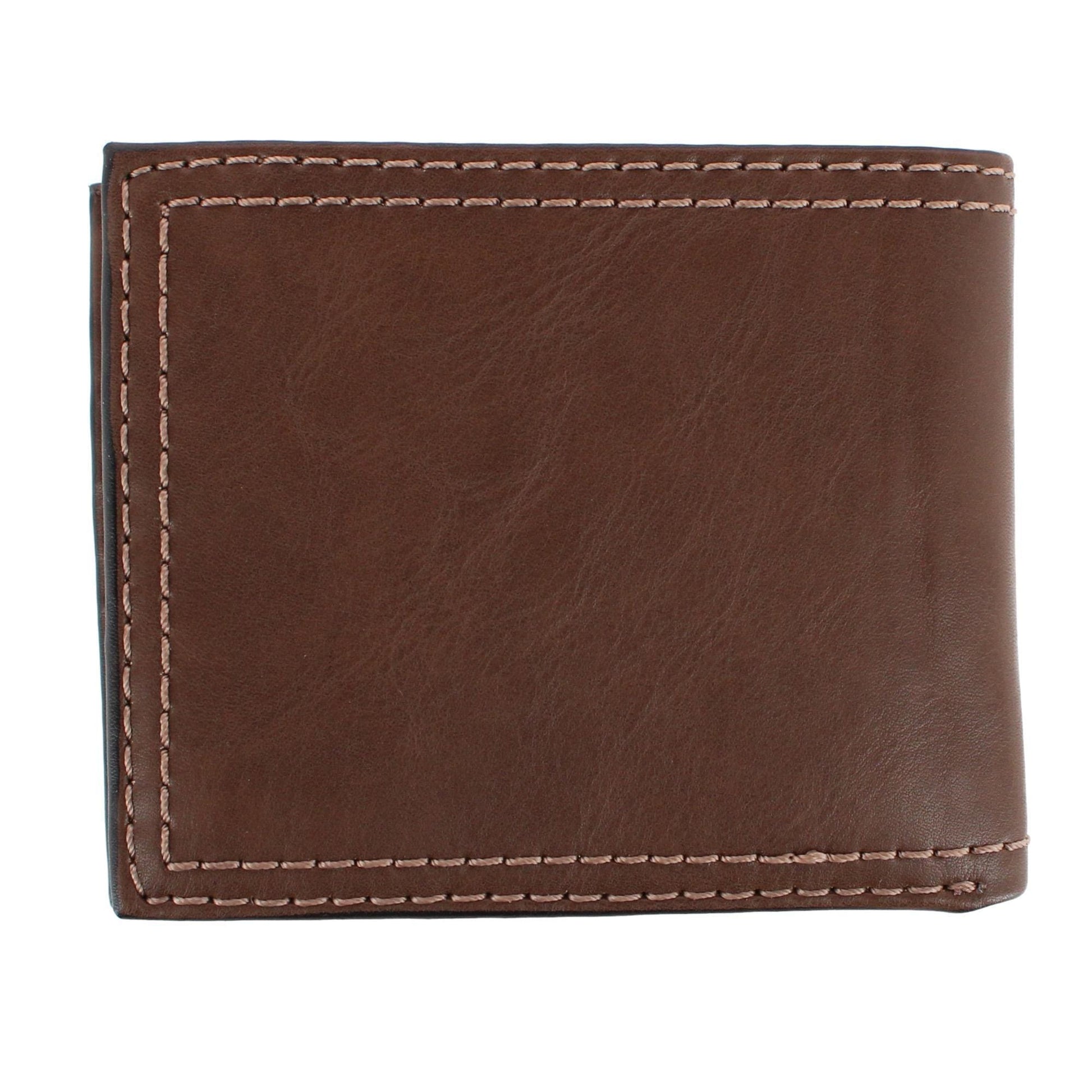 Columbia Men's RFID Protected Passcase Bifold Wallet - Brown
