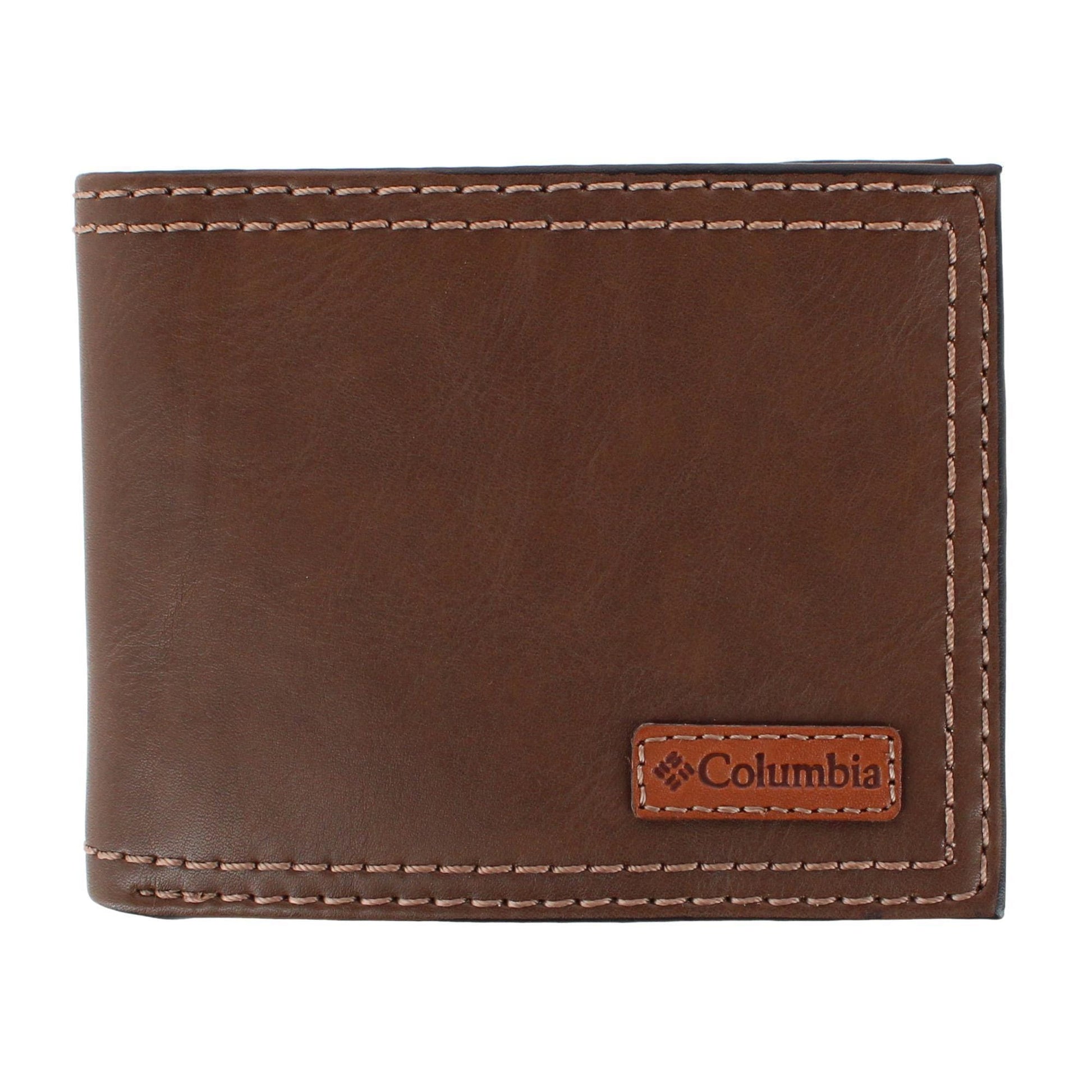 Columbia Men's RFID Protected Passcase Bifold Wallet - Men's RFID Protected Passcase Bifold Wallet