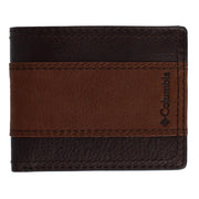 Men's Leather RFID Two Tone Bifold Wallet