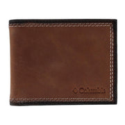 Men's Leather Traveler Bifold RFID Wallet