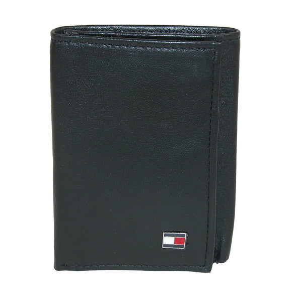 Men's Leather Oxford Slim Trifold Wallet