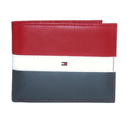 Men's Leather Americana Stripe Bifold Wallet