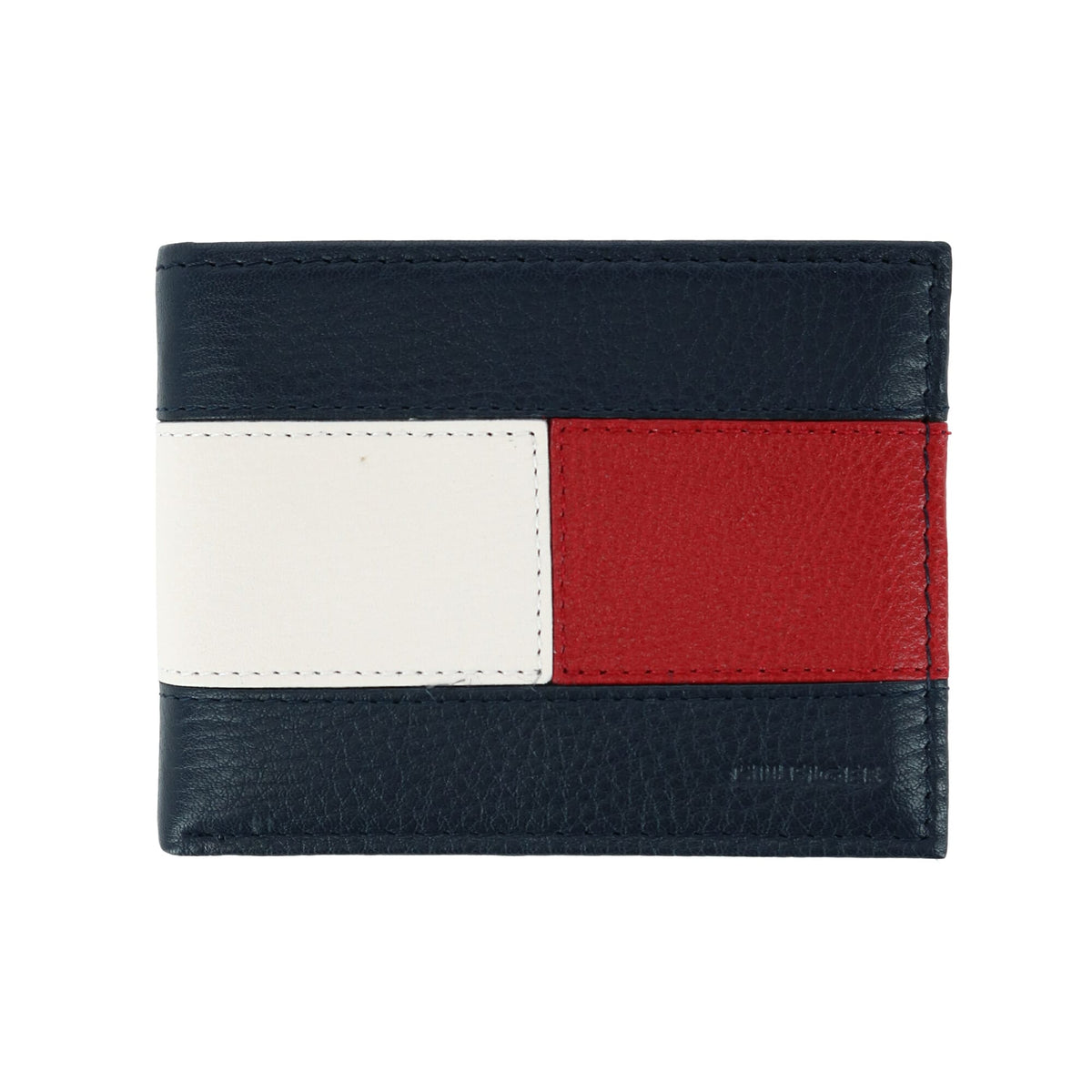 Tommy Hilfiger Men's Leather RFID Bifold Wallet with Removable Passcase