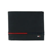 Men's Leather Leif RFID Bifold Wallet with Flip ID