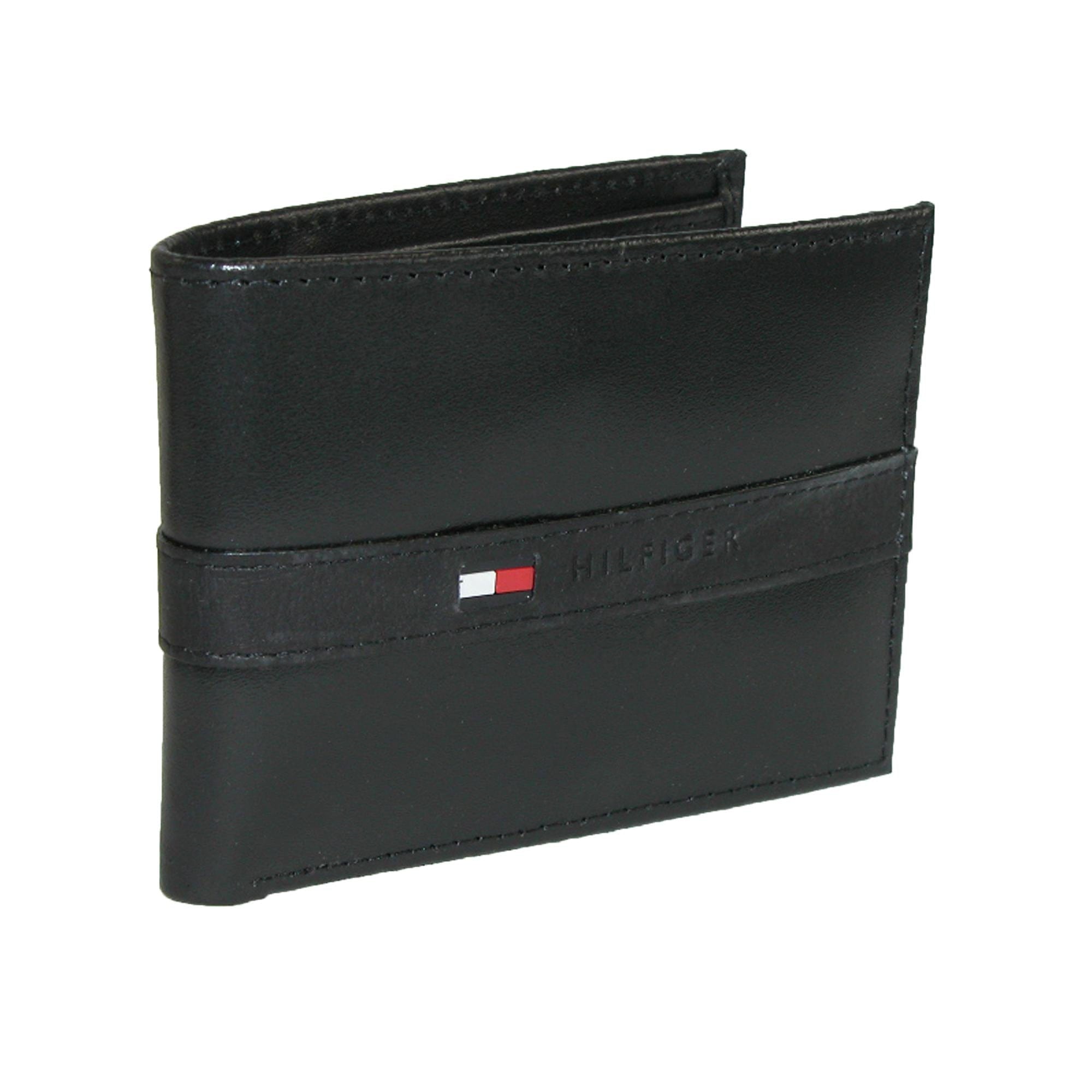 Auckland brugerdefinerede Venture Tommy Hilfiger Men's Leather Ranger Passcase Bifold Wallet