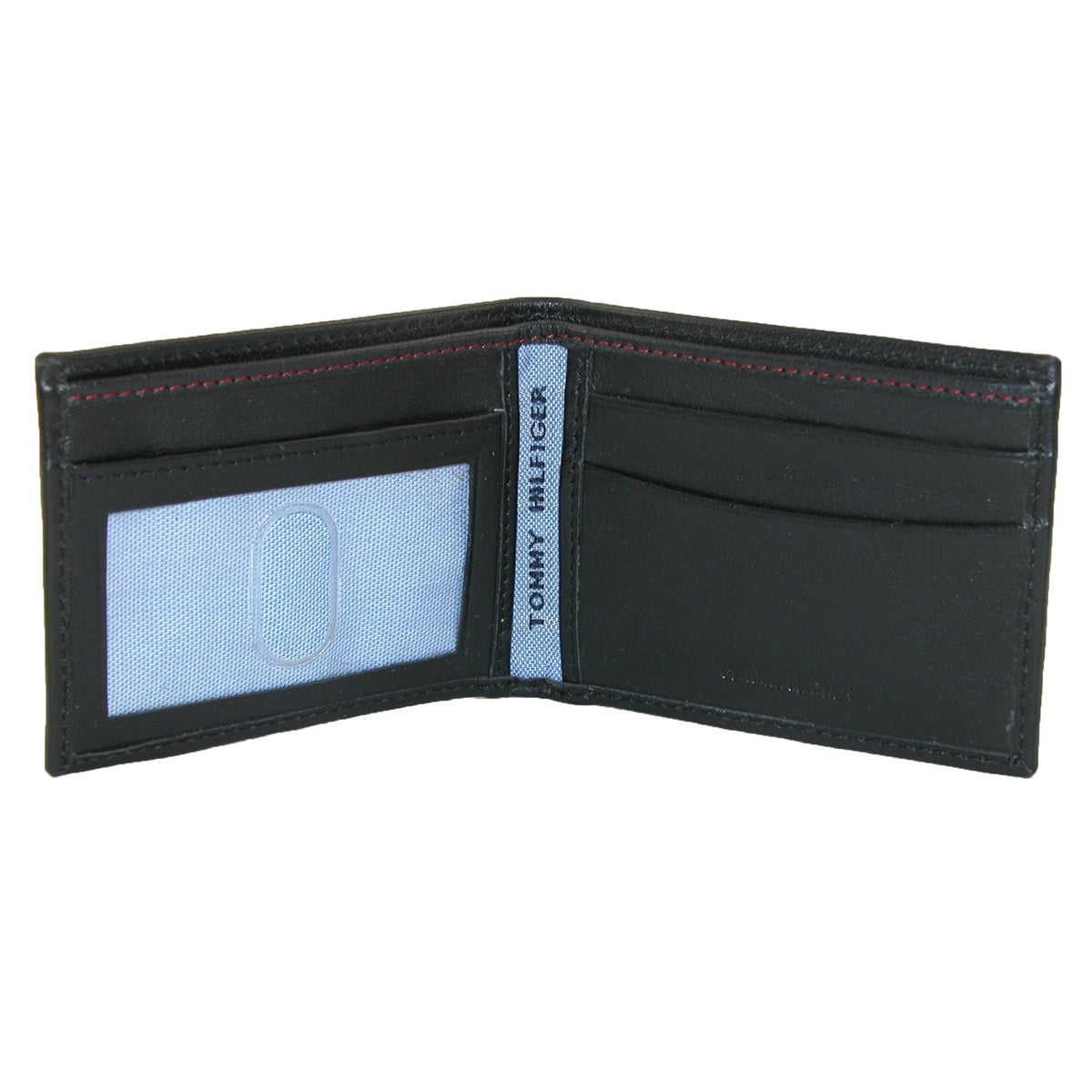 Tommy Hilfiger Men's Dress Belt and Bifold Wallet Gift Set - Black