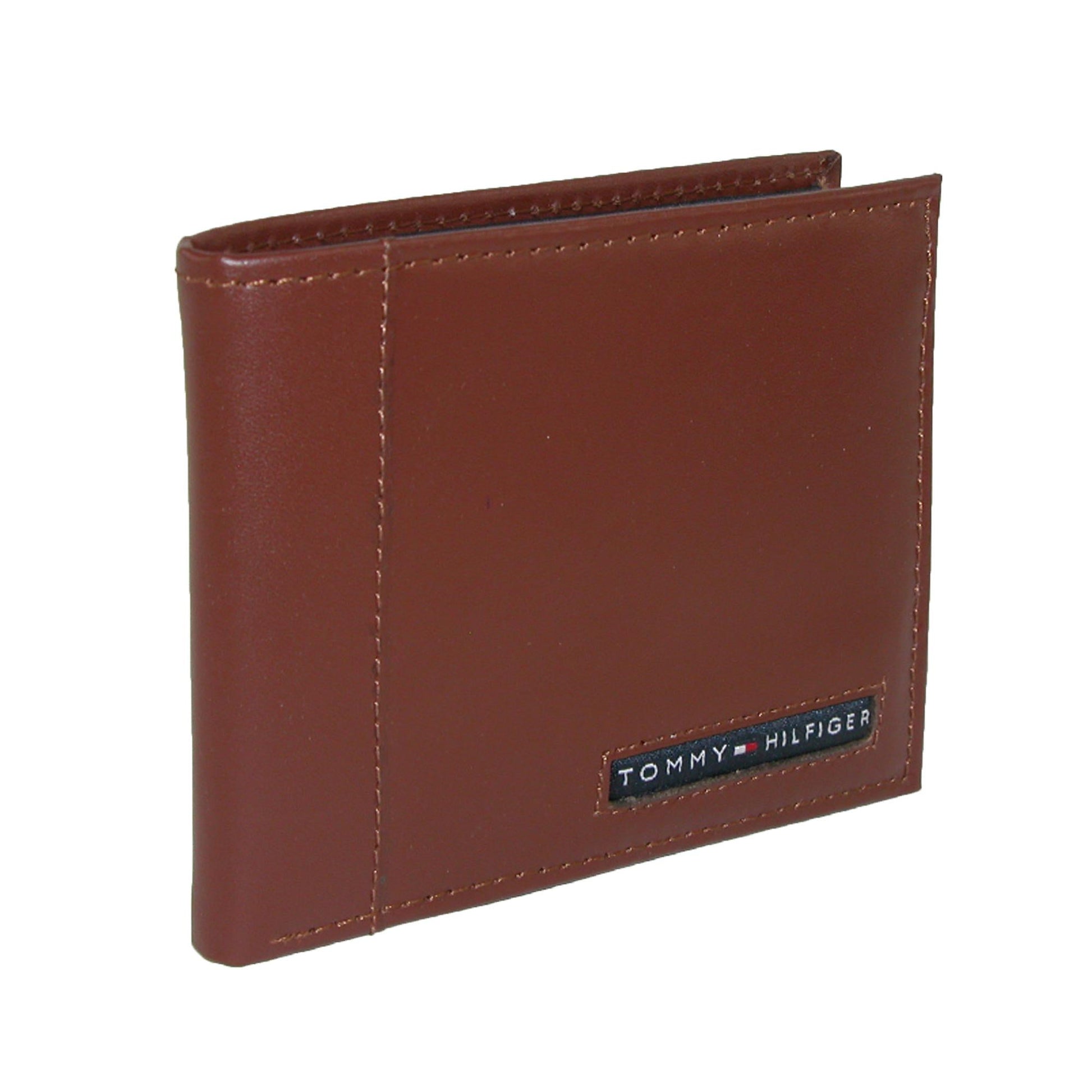 Tommy Hilfiger Men's Leather Cambridge Bifold Passcase Wallet - Men's Leather Cambridge Bifold Passcase Wallet
