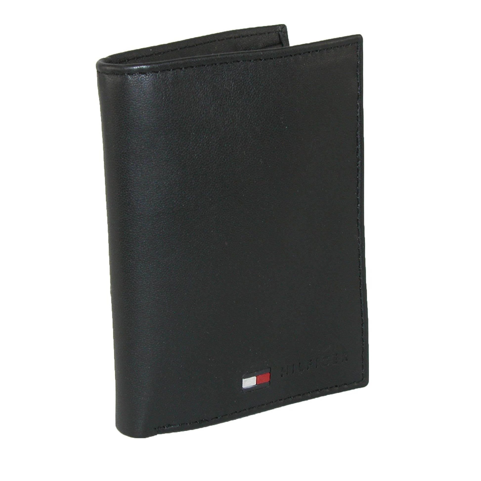 Tommy Hilfiger Men's Leather Stockton Credit Card Organizer Wallet - Men's Leather Stockton Credit Card Organizer Wallet