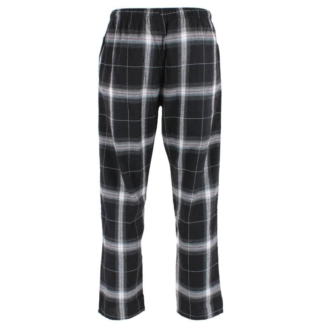 Ten West Apparel Men's Flannel Pajama Pants - Gray/White