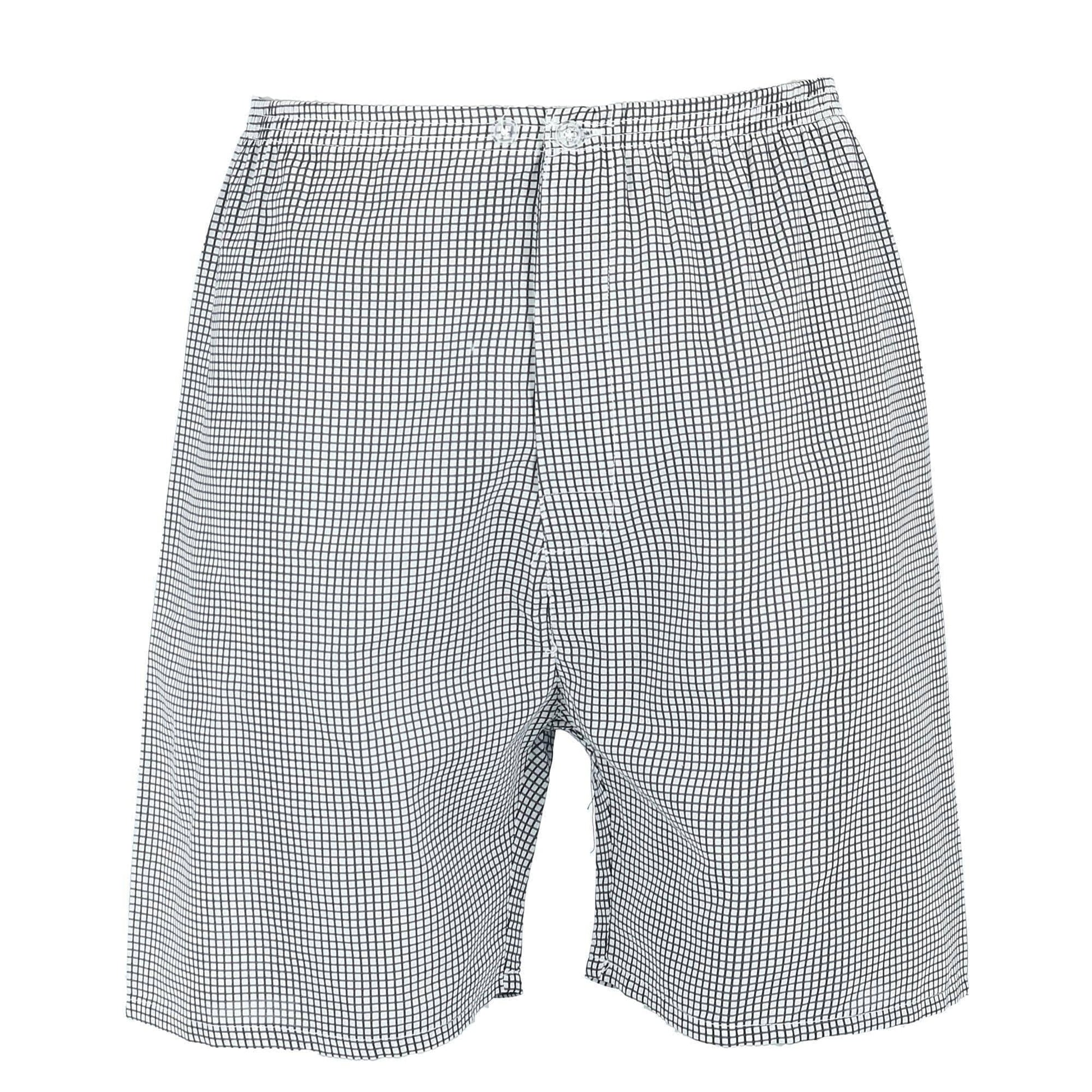 Ten West Apparel Men's Short Sleeve Short Leg Pajama Set - Black