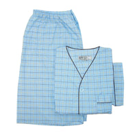 Blue Plaid Stripe