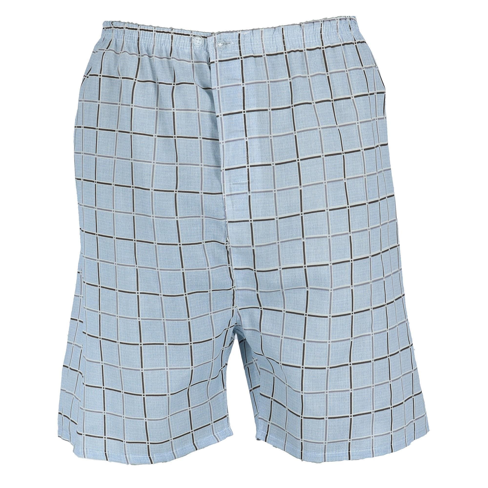 Ten West Apparel Men's Short Sleeve Short Leg Pajama Set - Grey