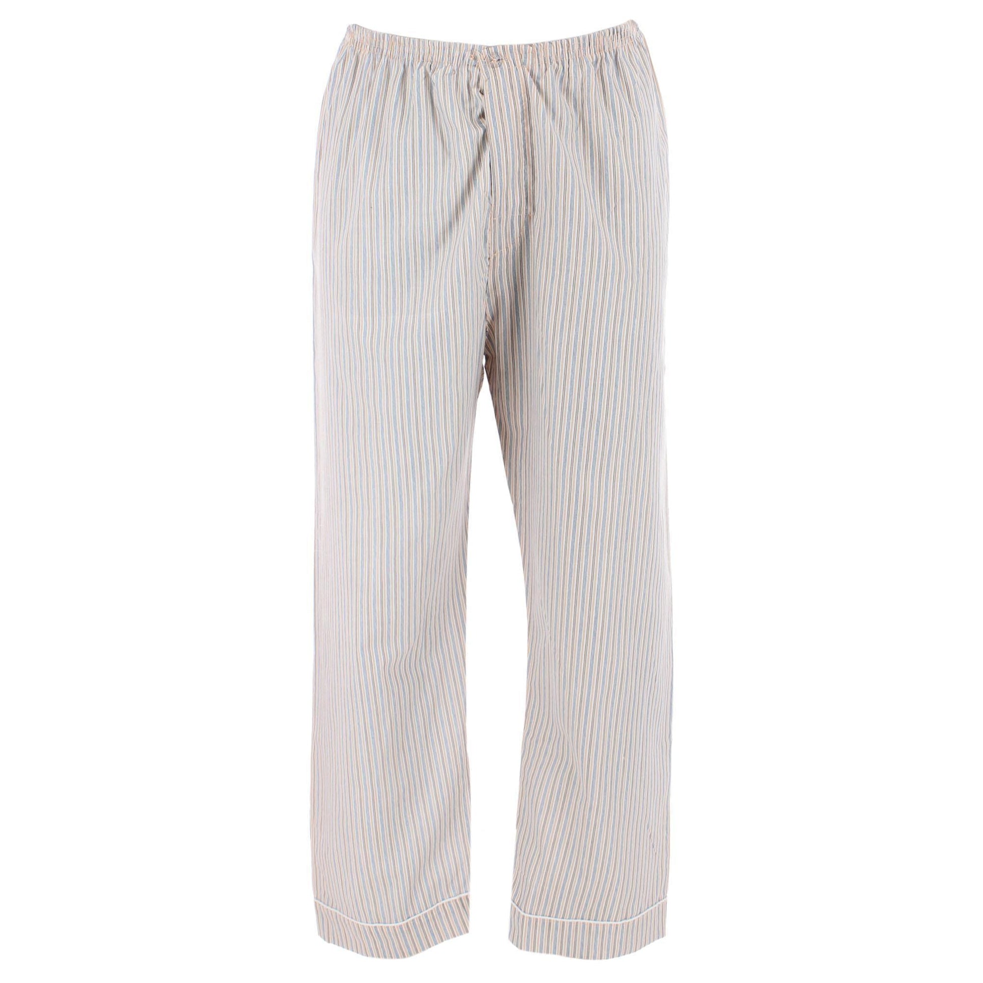 Ten West Apparel Men's Long Sleeve Long Pant Pajama Set - Gold