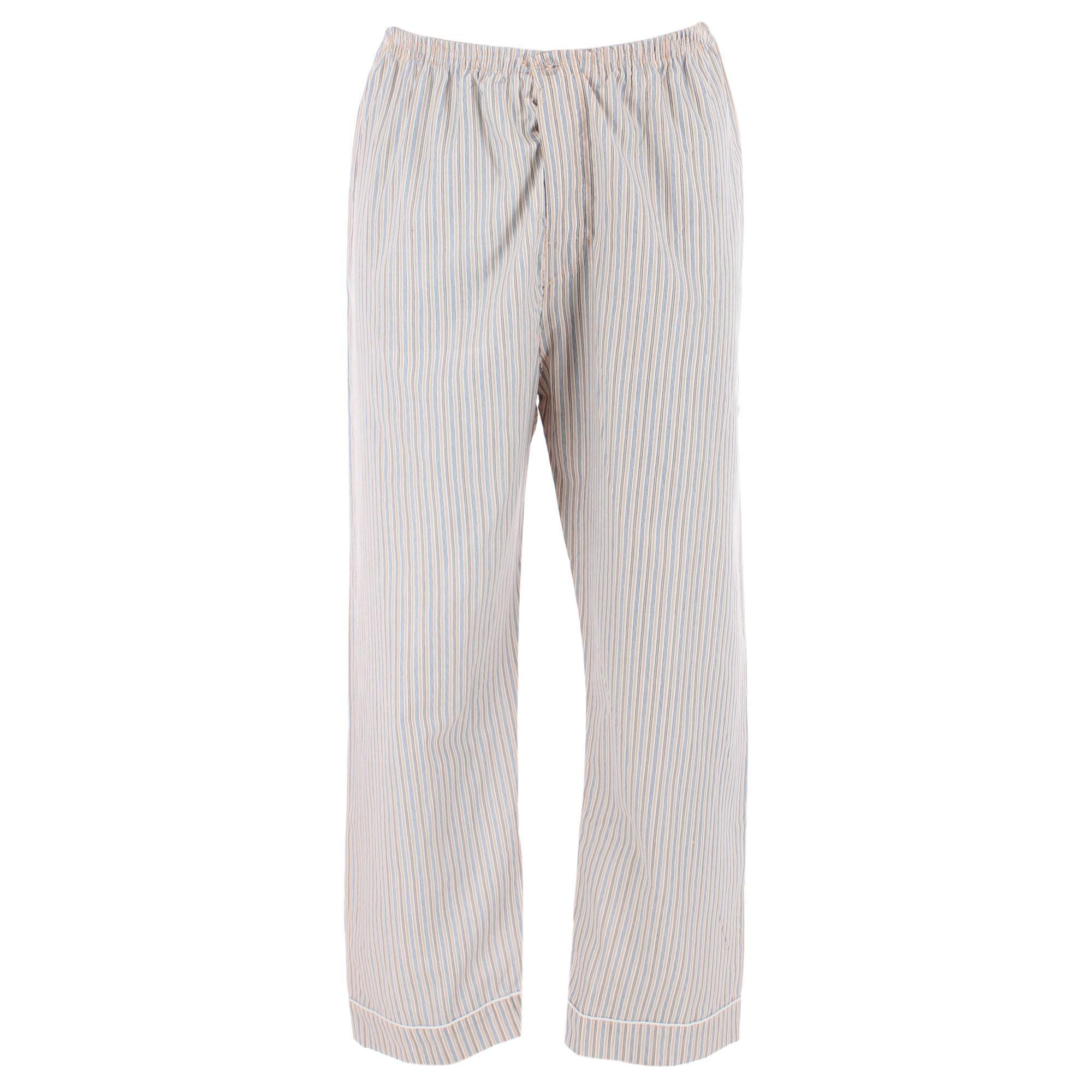 Ten West Apparel Men's Long Sleeve Long Pant Pajama Set - Gold