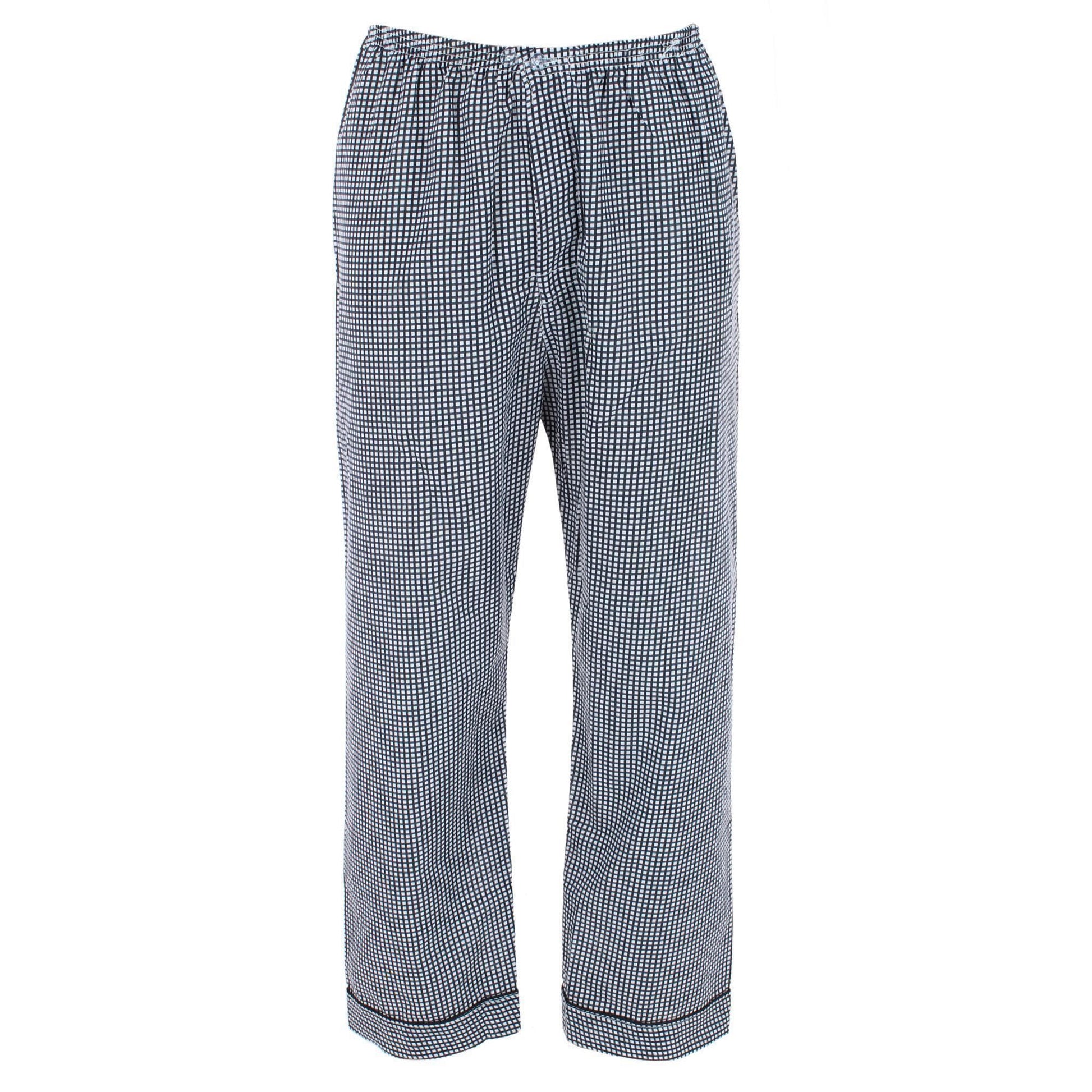 Ten West Apparel Men's Long Sleeve Long Pant Pajama Set