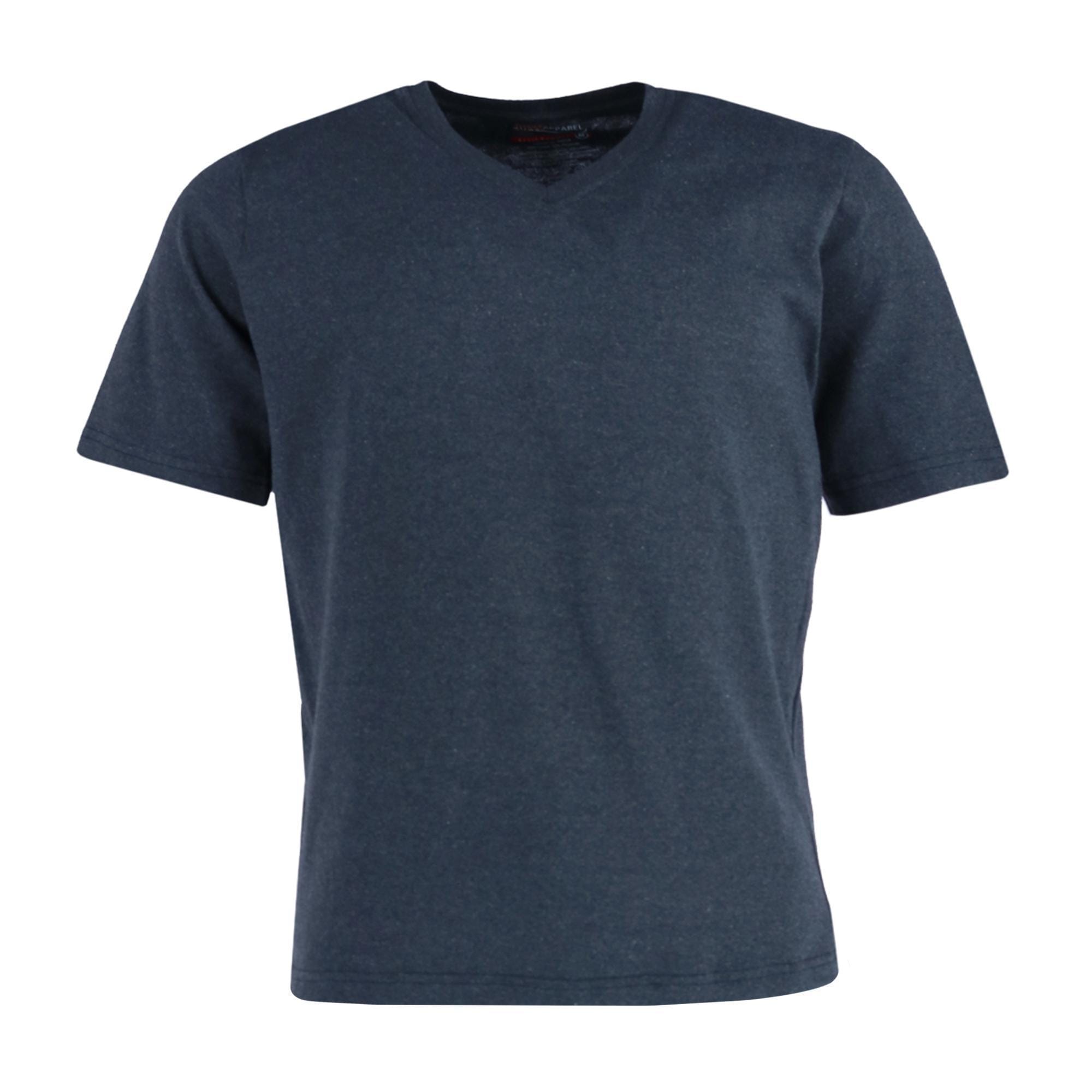 Ten West Apparel Men's V-Neck Top With Plaid Jogger Lounge Set - Charcoal / Teal