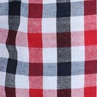 Ten West Apparel Men's Plaid Lounge Shorts - Red