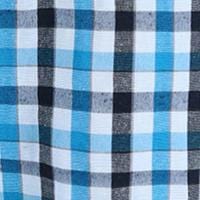 Ten West Apparel Men's Plaid Lounge Shorts - Teal