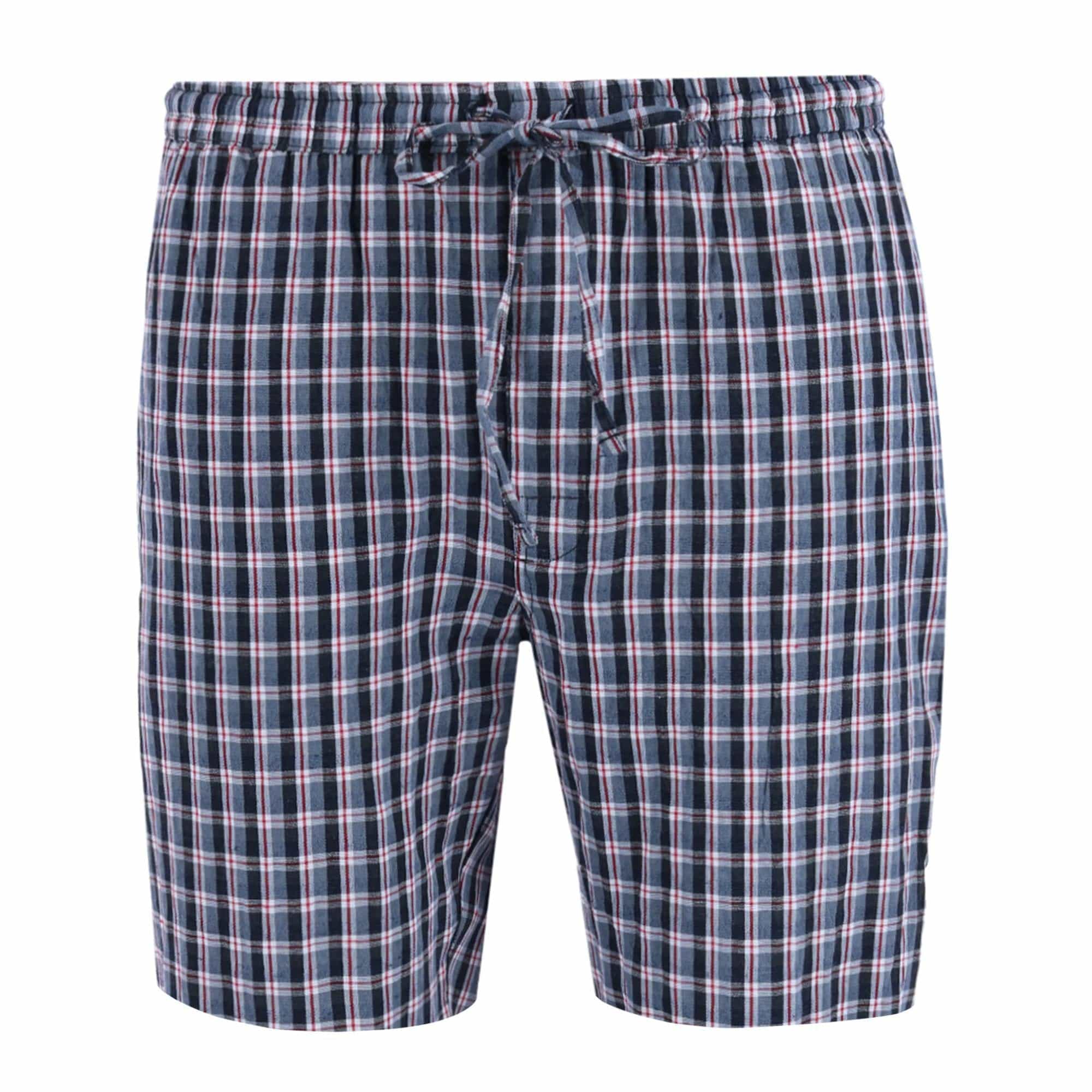Ten West Apparel Men's Plaid Lounge Shorts - Men's Plaid Lounge Shorts