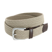 Men's Riverside Big and Tall Solid Stretch Weave Belt