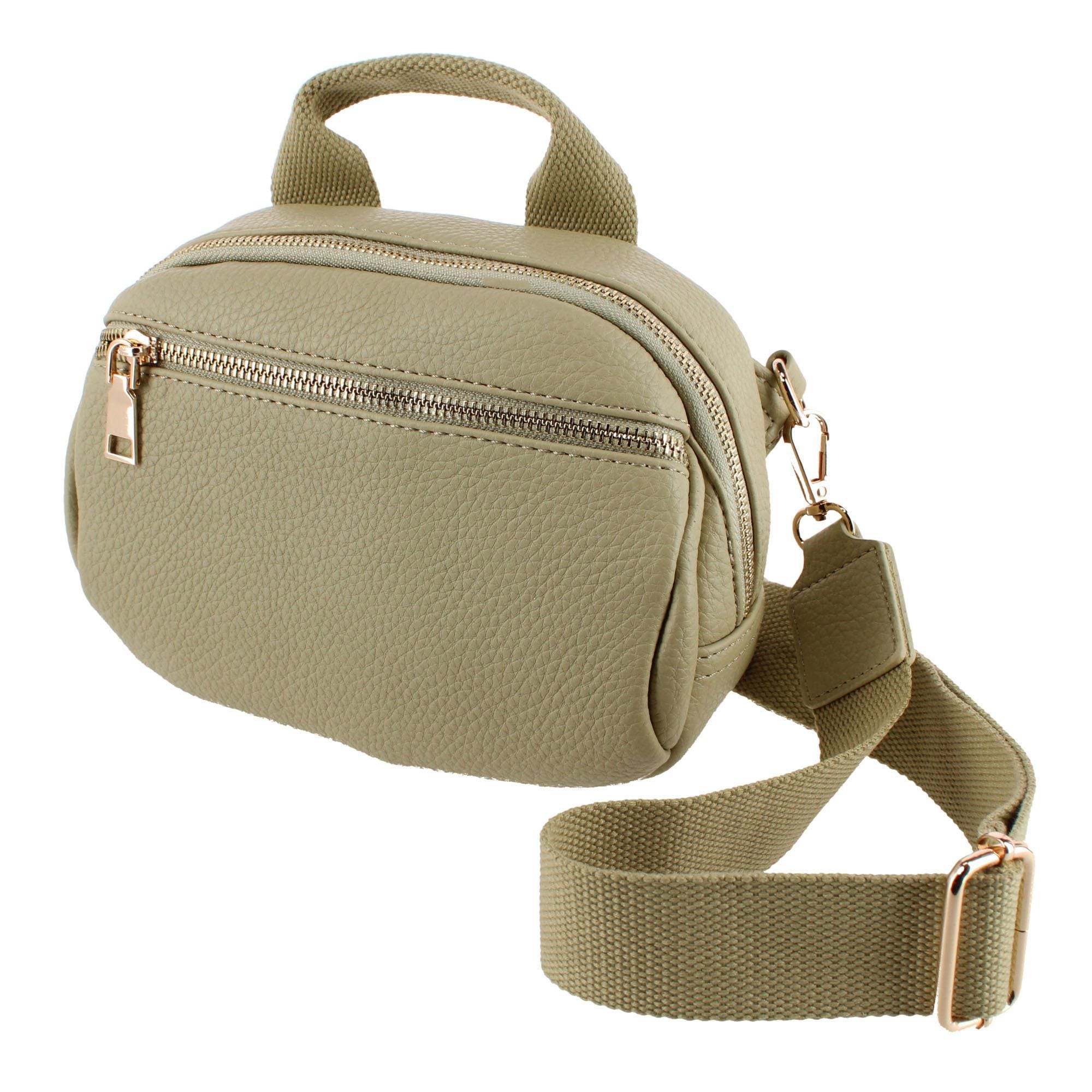 CTM® Women's Top Handle Interchangeable Belt Bag