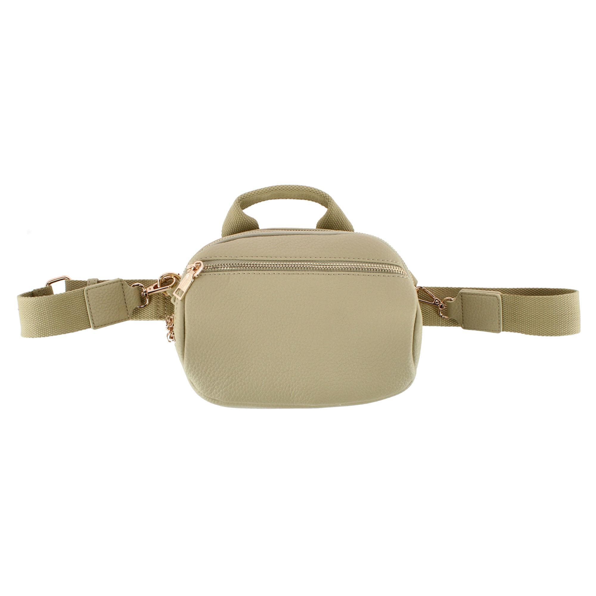 CTM® Women's Top Handle Interchangeable Belt Bag - Light Green