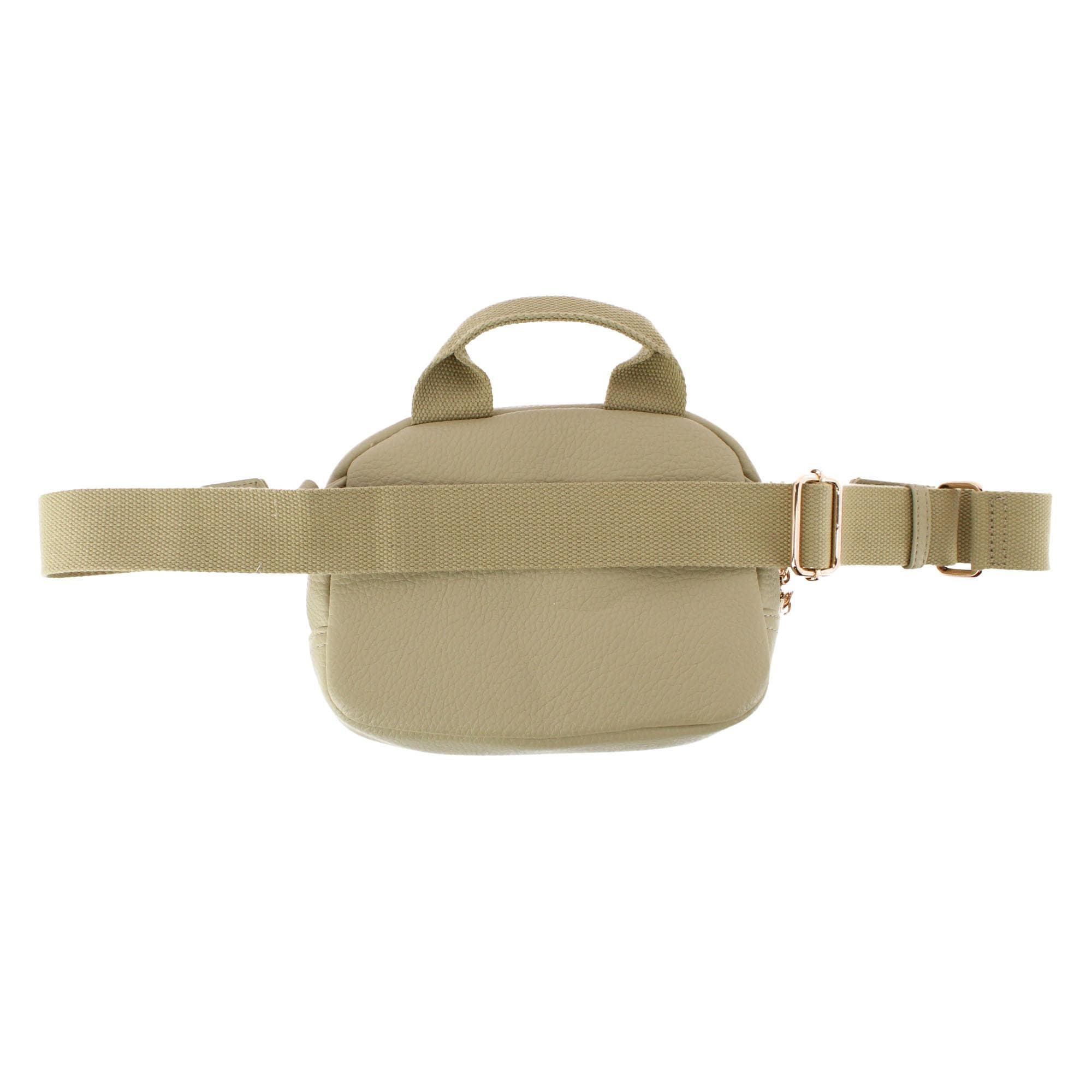 CTM® Women's Top Handle Interchangeable Belt Bag - Light Green