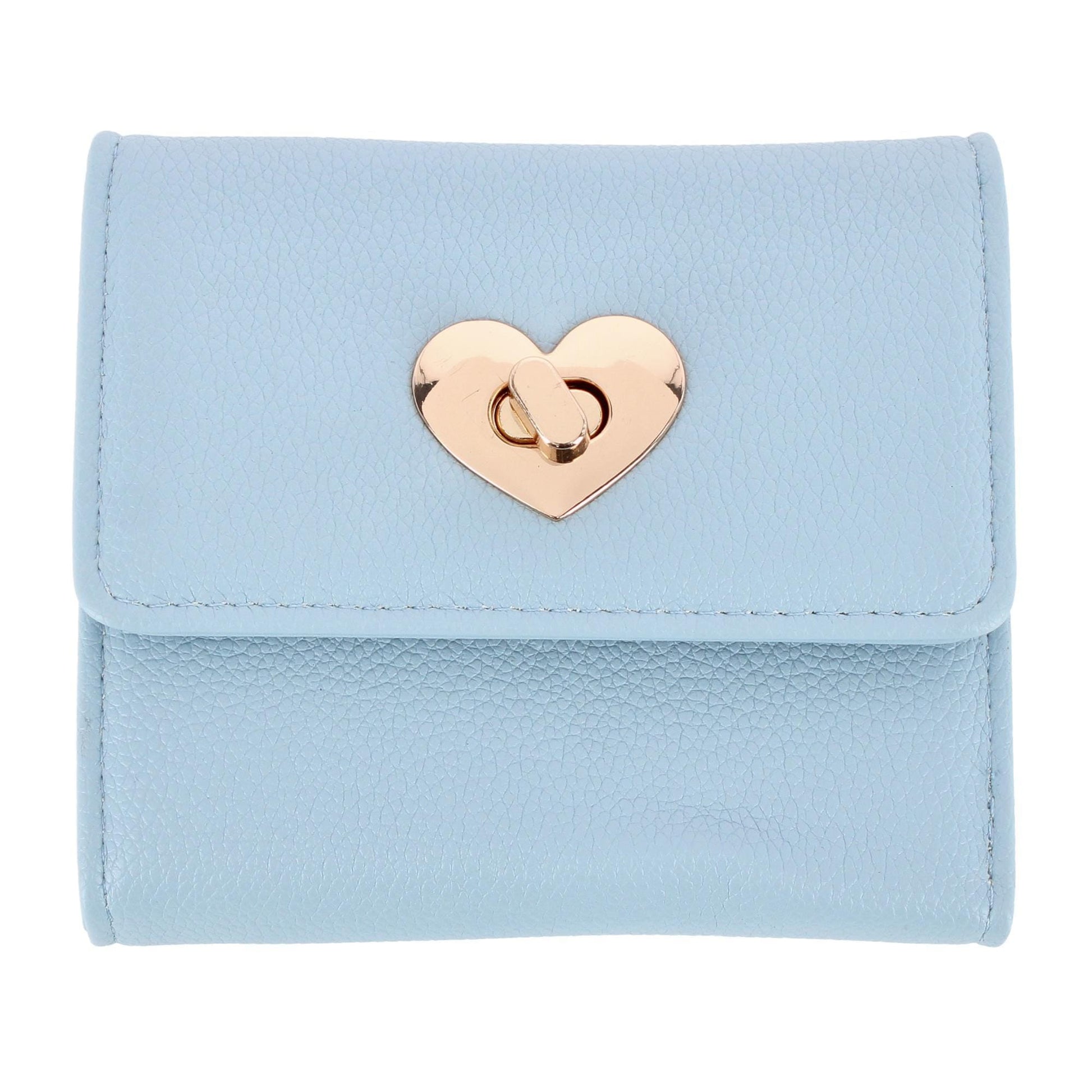 CTM® Women's Premium Faux Leather Tri-Fold Mini Wallet - Women's Premium Faux Leather Tri-Fold Mini Wallet