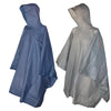 Adult's Hooded Pullover Rain Poncho with Side Snaps (Pack of 2)