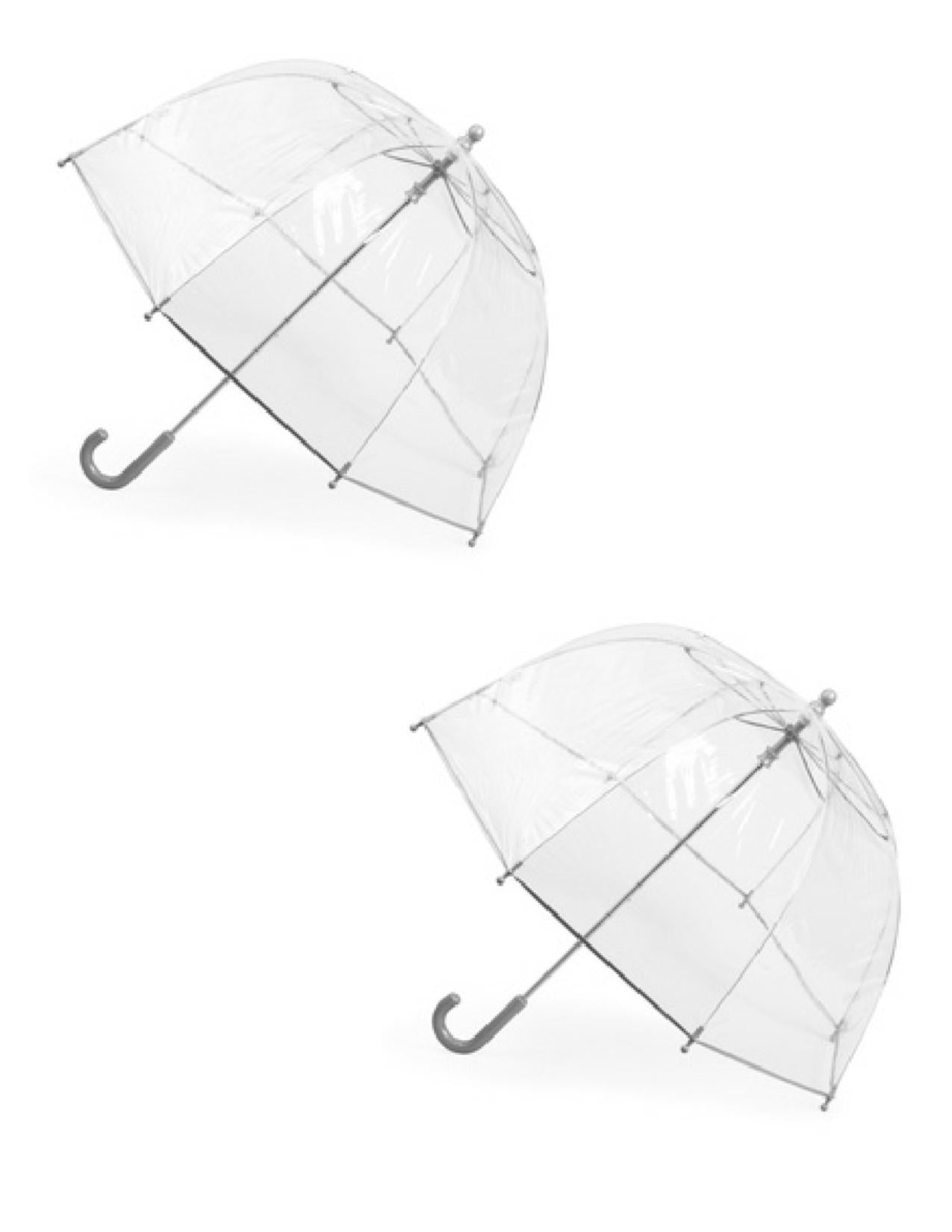 Totes Kids' Clear Bubble Umbrella (Pack of 2)