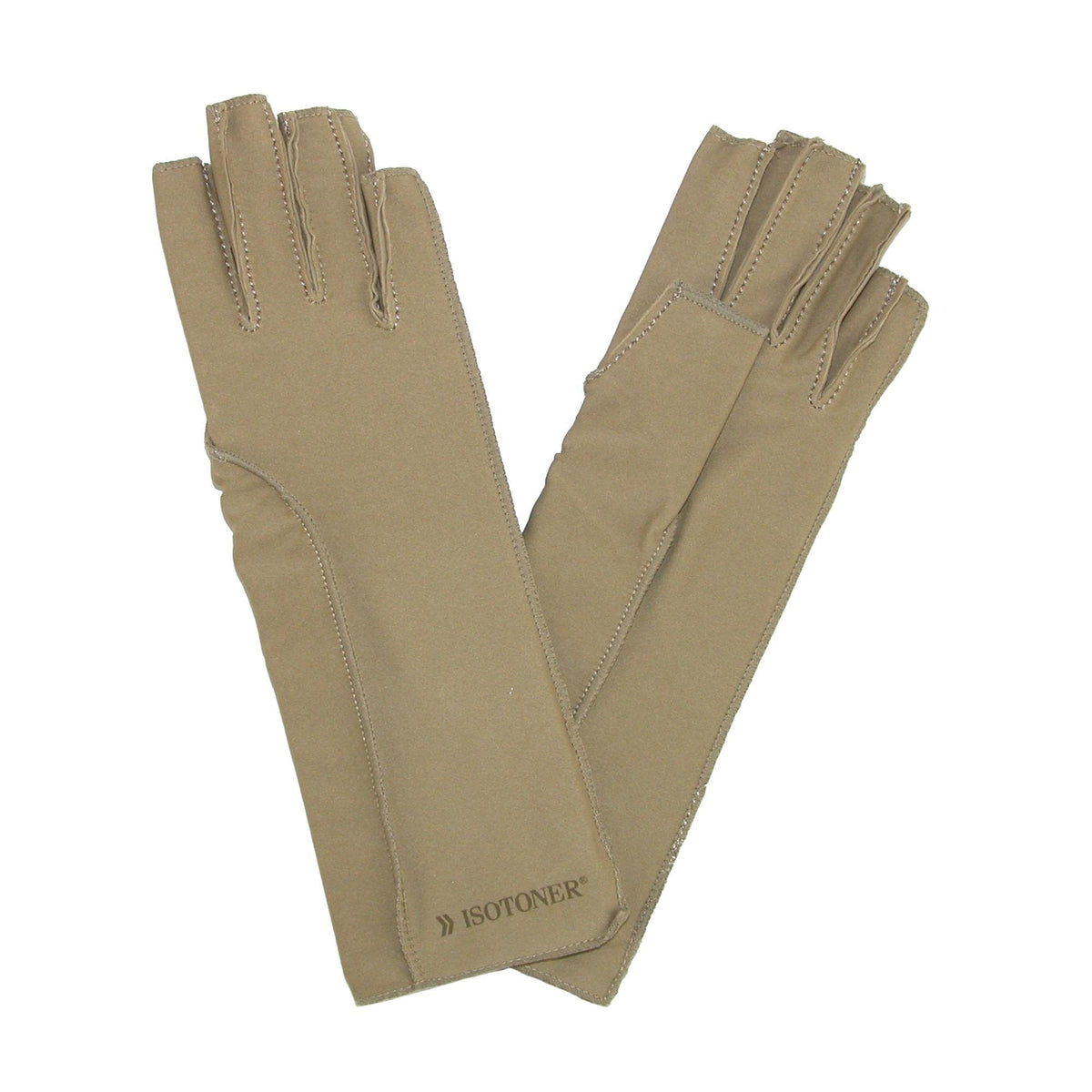 Isotoner Therapeutic Compression Fingerless Gloves - Therapeutic Compression Fingerless Gloves