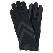 Women's Unlined Touchscreen Leather Palm Driving Gloves